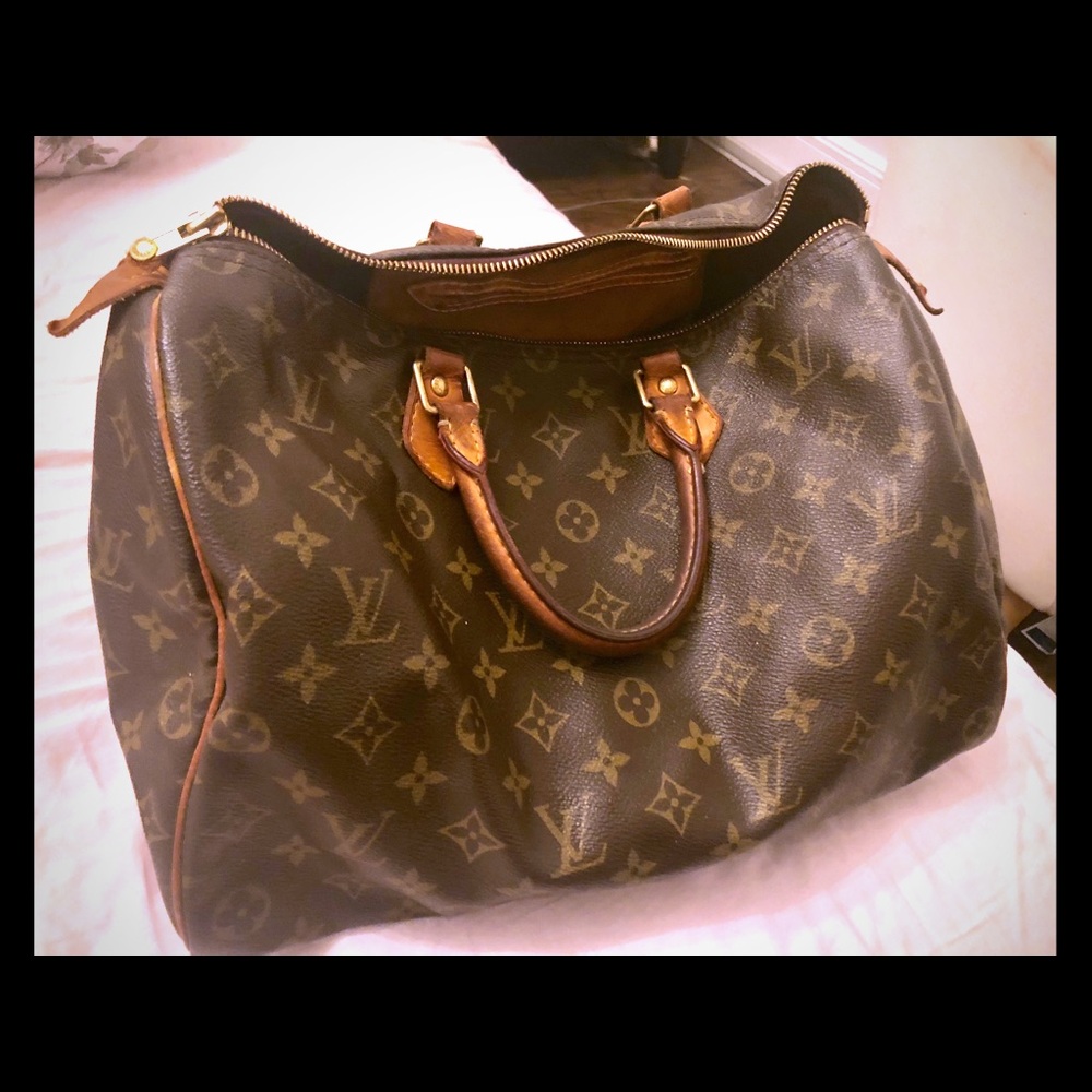 Louis Vuitton Speedy 35 used